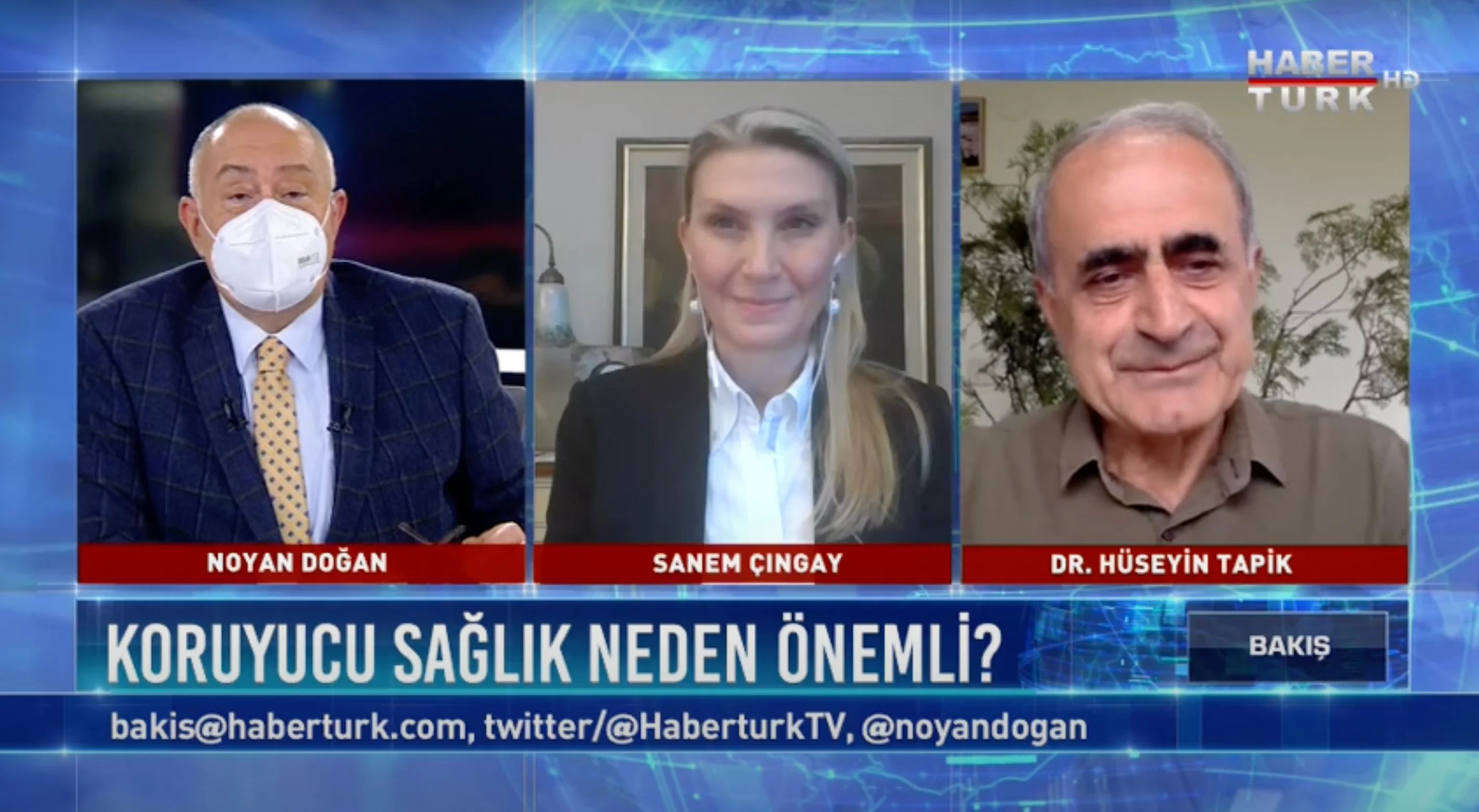 Bakış 8 Nisan 2021- Sanem Çıngay, Dr. Hüseyin Tapik