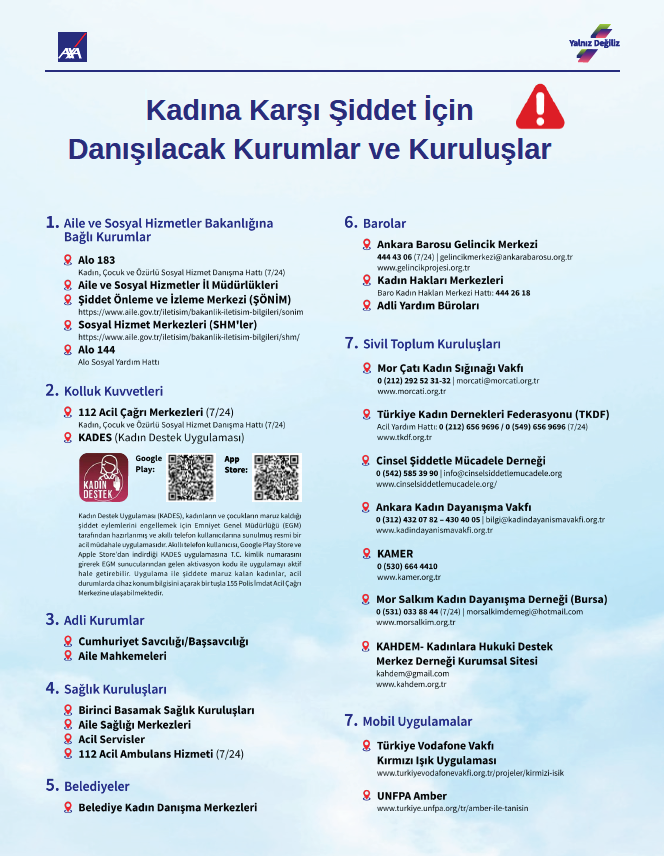Yalmız Değilsiniz